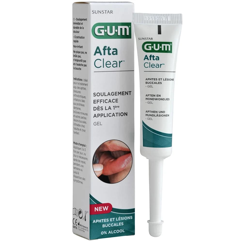 GUM AFTACLEAR GEL 10ML 2400