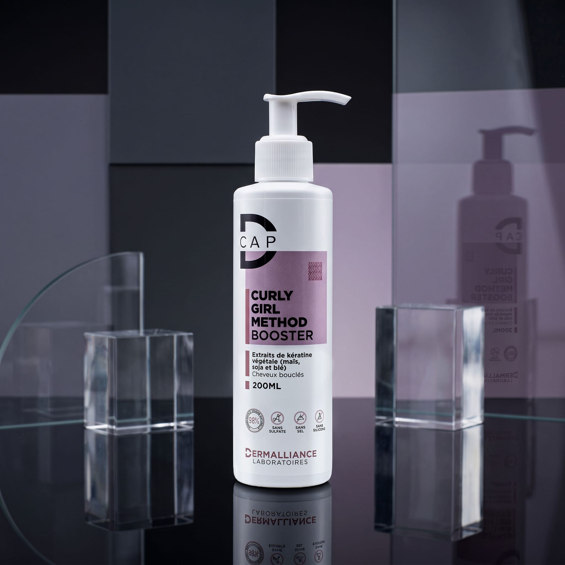 D-CAP CURLY GIRL METHOD BOOSTER 200ML – D-CAP – vue 1