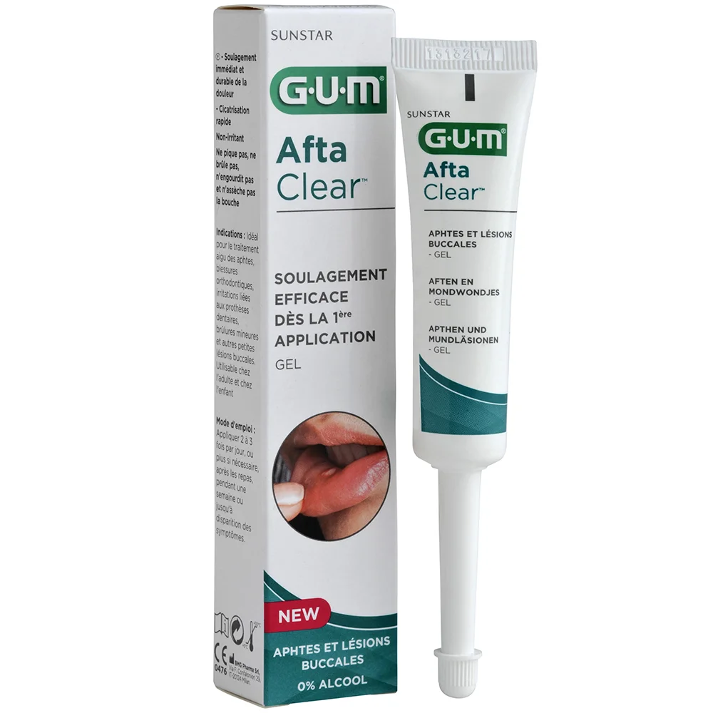 GUM AFTACLEAR GEL 10ML 2400 – GUM – vue 1