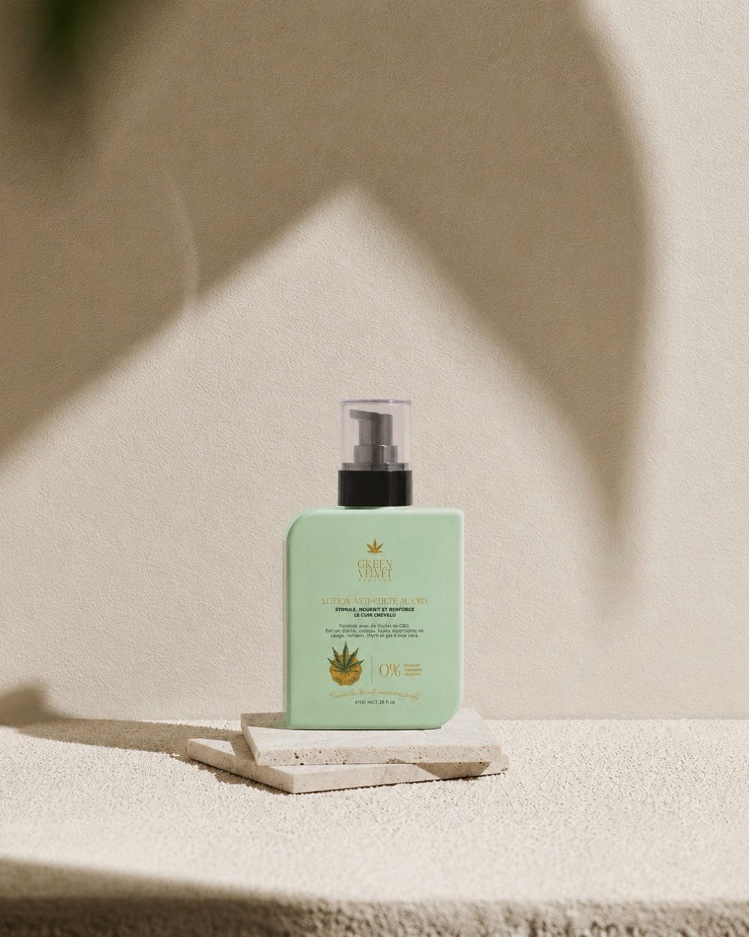 GREEN VELVET LOTION ANTI CHUTE 100ML – SOMACAN – vue 1