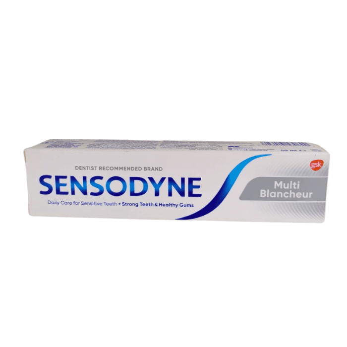 SENSODYNE DENTIFRICE MULTI BLANCHEUR 100ML view 0