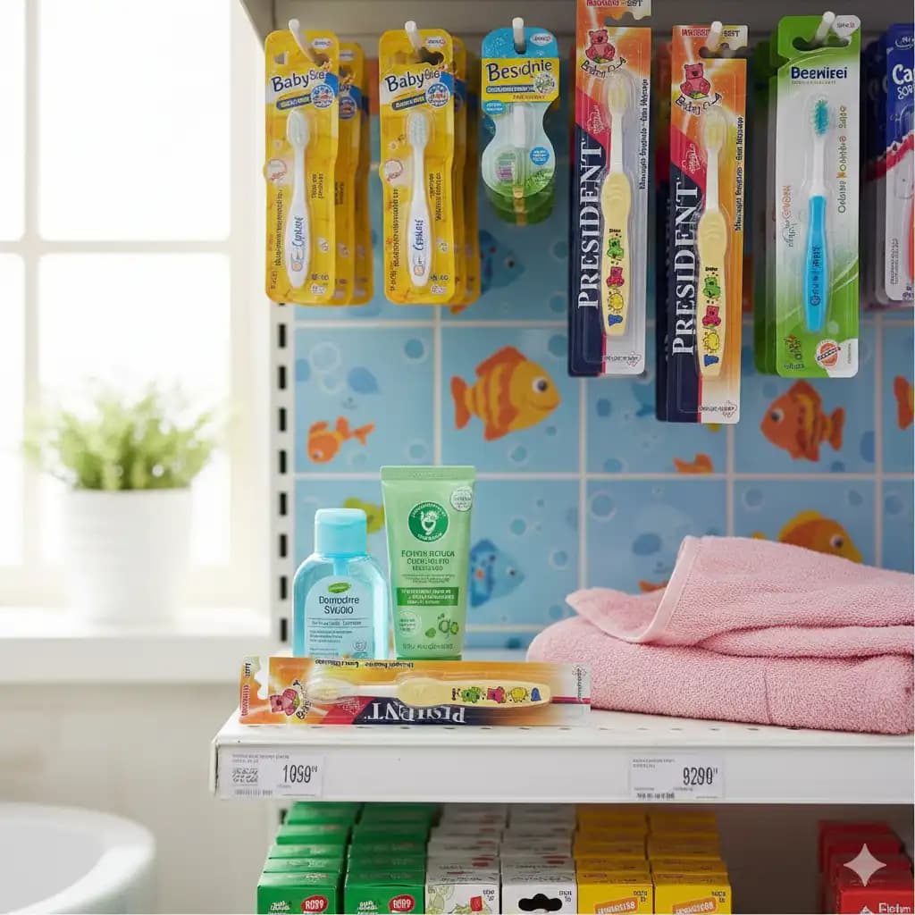 PRESIDENT BABY TOOTHBRUSH 0-4 YEARS