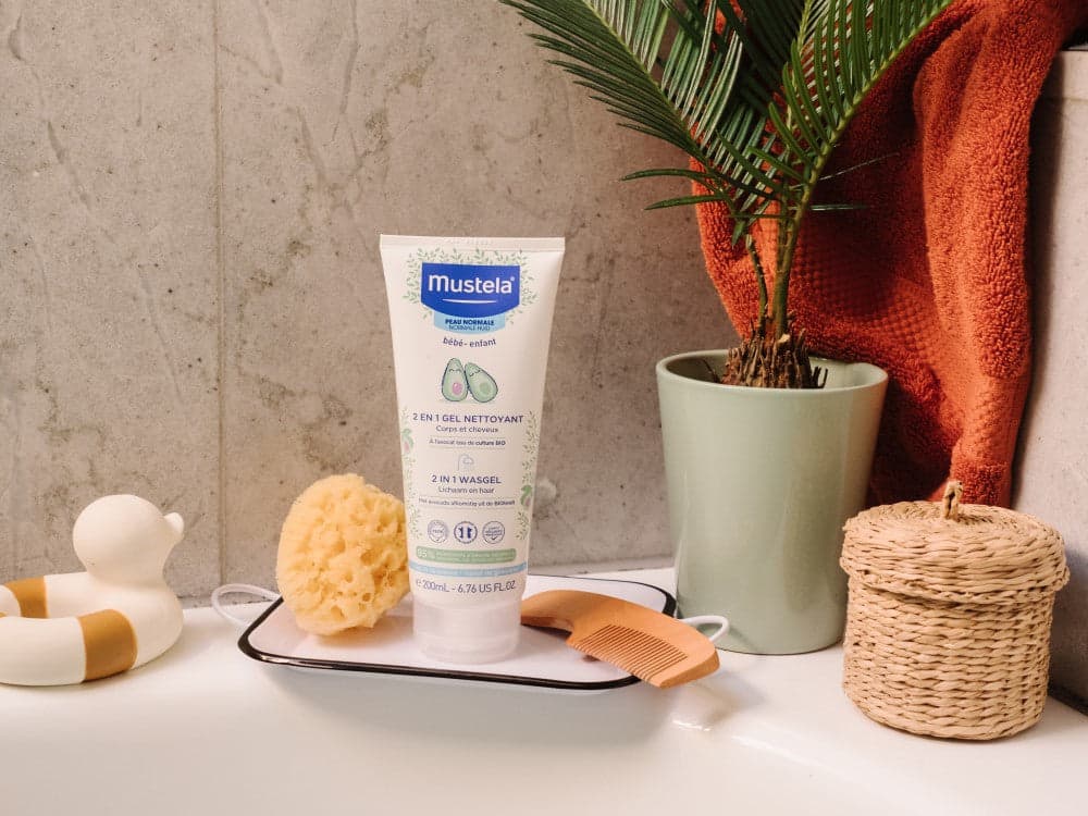 MUSTELA 2 EN 1 GEL NETTOYANT 200ML