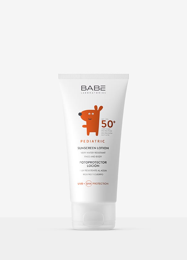 BABE PEDIATRIC SUNSCREEN LOTION SPF50+ 100ML – BABE – vue 1