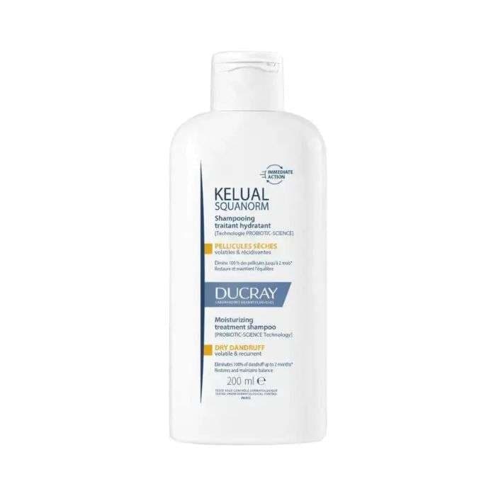 DUCRAY SQUANORM SHAMPOOING TRAITANT HYDRATANT PELLICULES SECHES 200ML view 0
