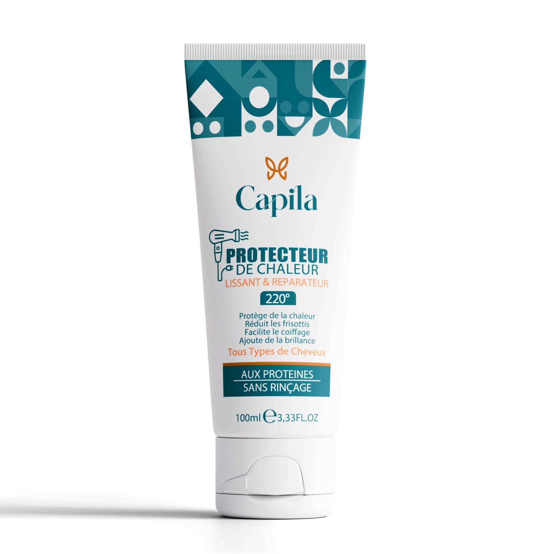 CAPILA PROTECTEUR DE CHALEUR LISSANT ET RÉPARATEUR 100ML