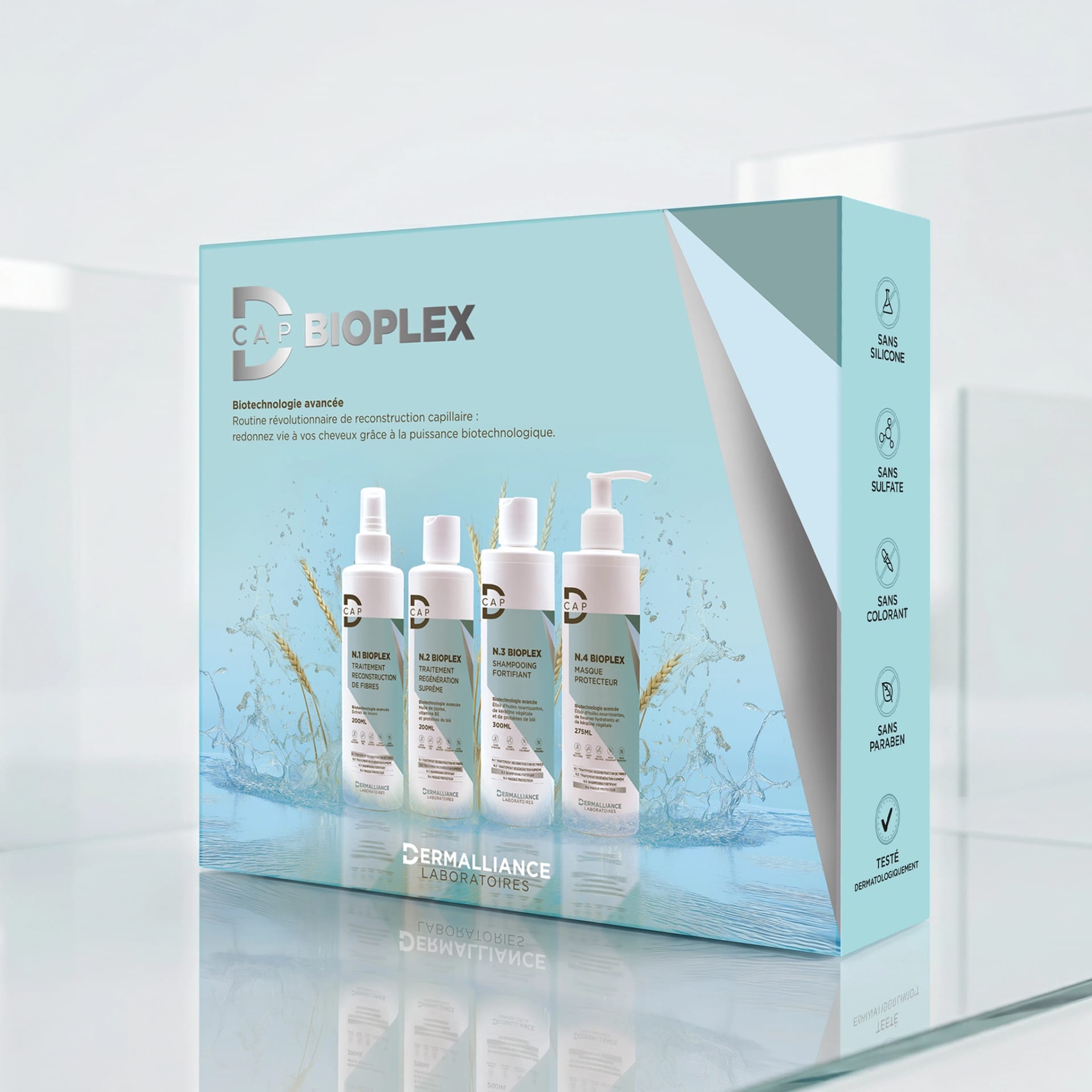 Coffret BIOPLEX Numéro 1, 2, 3 et 4 – D-CAP – vue 1