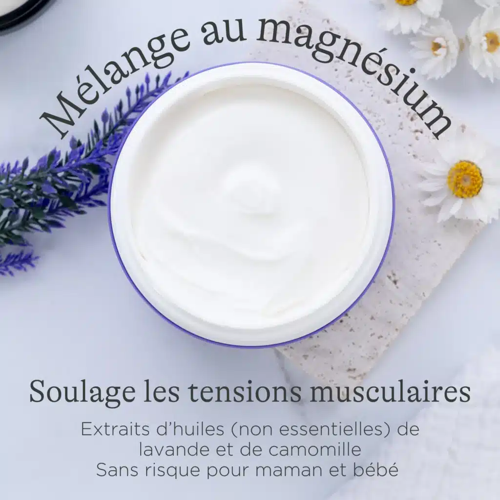 Baume Relaxant Sommeil Femme Enceinte au Magnésium