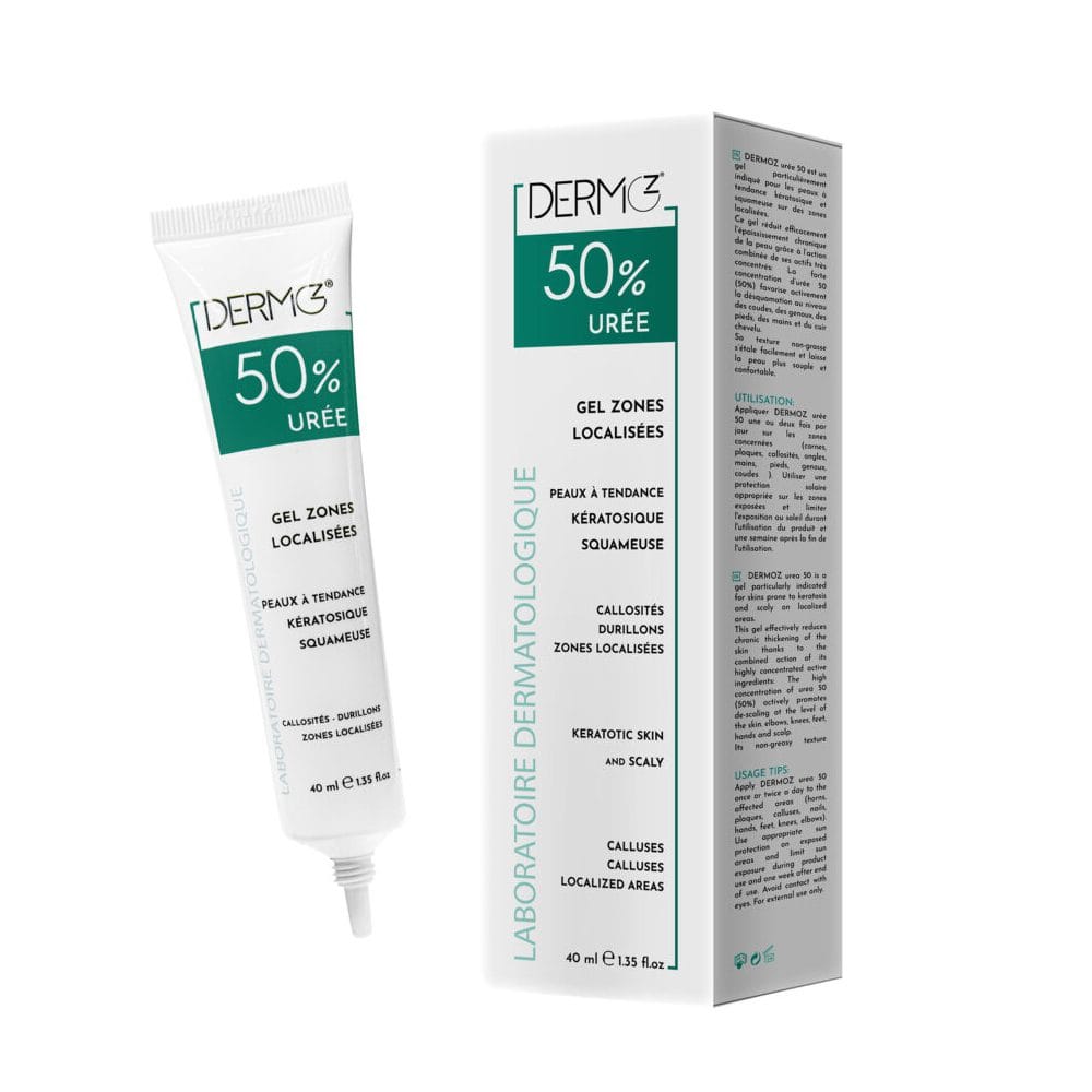 DERMOZ GEL UREE 50% 40ML – DERMO Z – vue 1