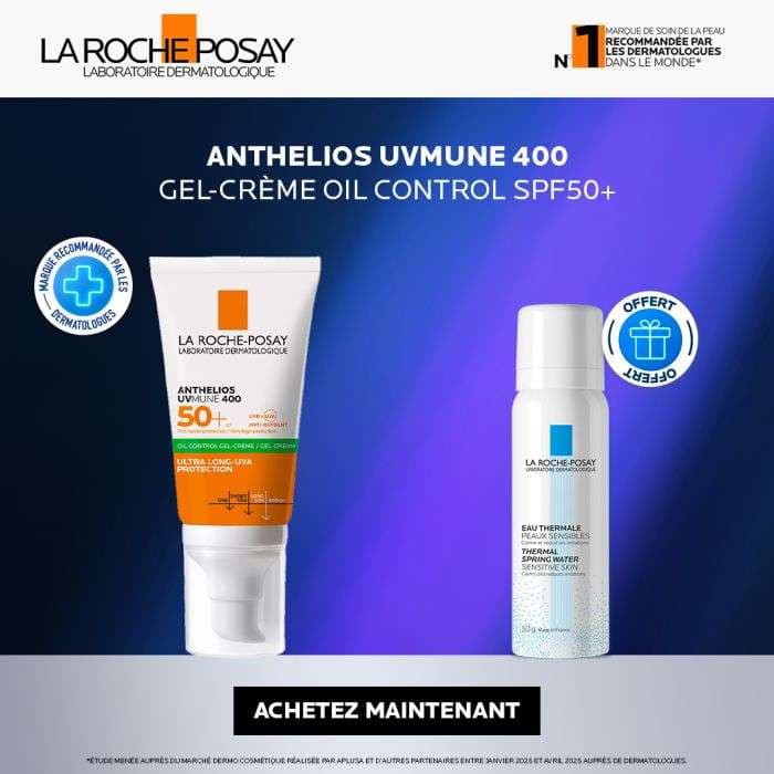 La Roche Posay PACK ANTHELIOS GEL CREME OIL CONTROL INVISIBLE SPF50+ 50ML