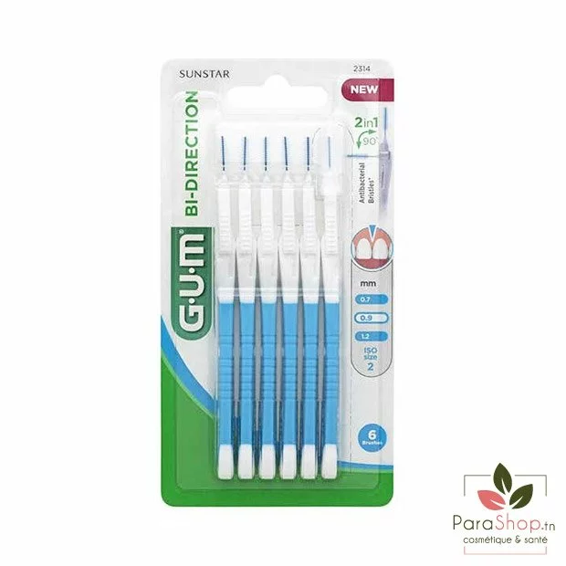 GUM BROSSETTE INTERD BI DIRECTION 0.9MM 2314 – GUM – vue 1