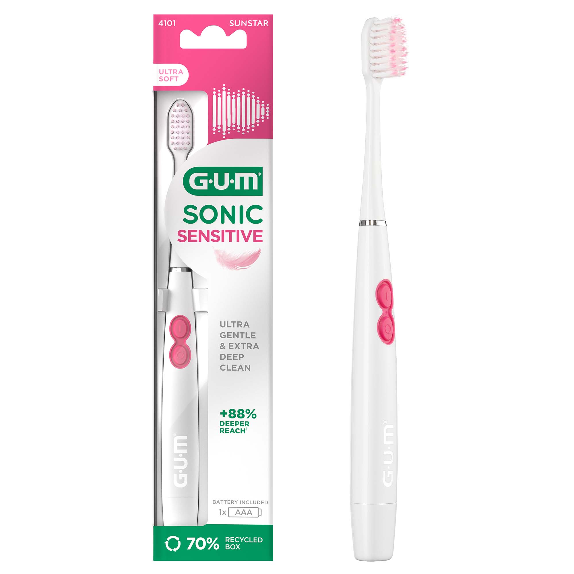GUM ACTIVITAL SOFT COMPACT TOOTHBRUSH 581 – GUM – vue 1