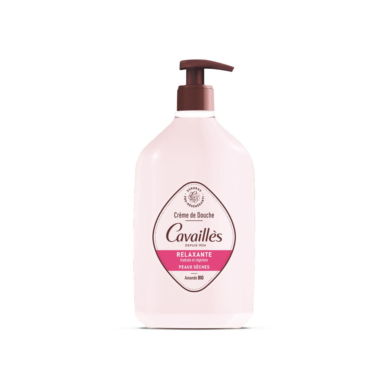 CAVAILLES RELAXING ORGANIC ALMOND SHOWER CREAM 250ML