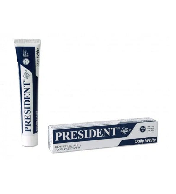 PRESIDENT WHITE TOOTHPASTE 50ML – PRESIDENT – vue 1