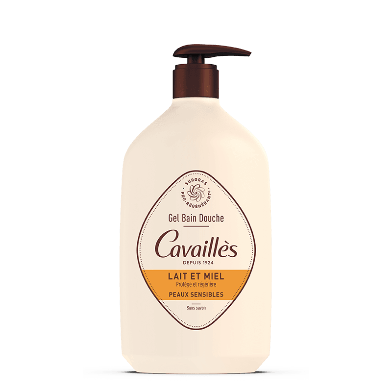 CAVAILLES GEL BAIN DOUCHE LAIT ET MIEL