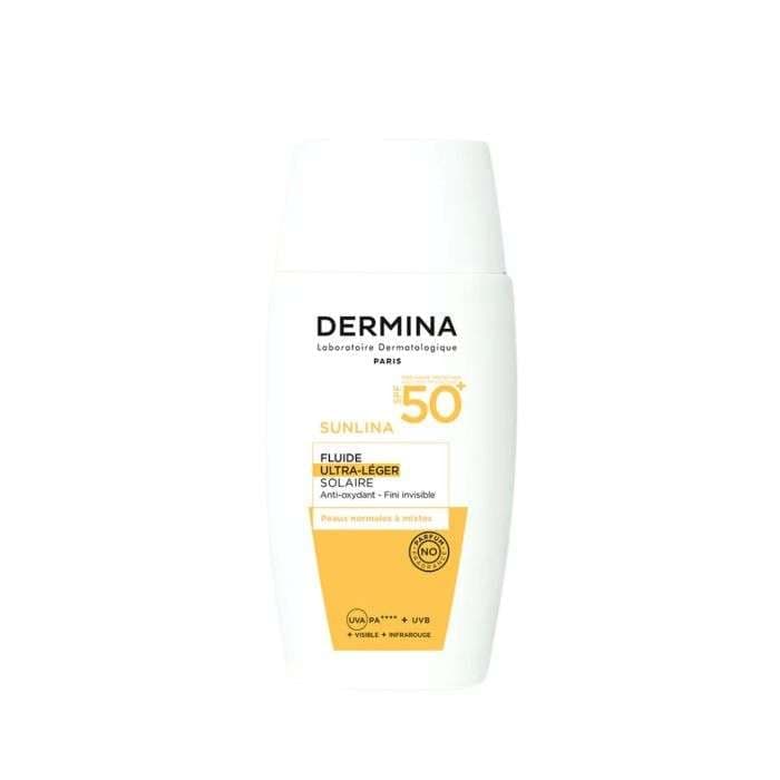 DERMINA SUNLINA FLUID ULTRA-LEGER SPF50+ 50ML