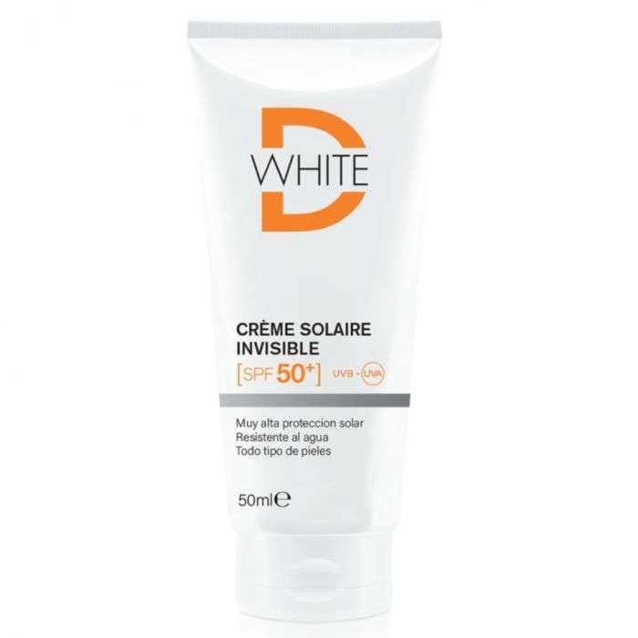 DWHITE CREME SOLAIRE INVISIBLE SPF50+ 50ML