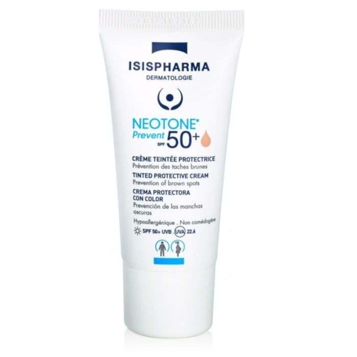 ISIS NEOTONE PREVENT CREME TEINTEE PROTECTRICE CLAIRE SPF50+