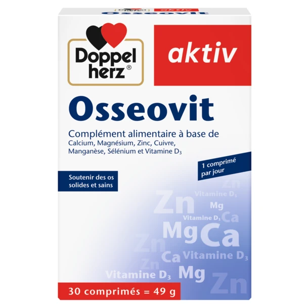 AKTIV OSSEOVIT 30 COMPRIMES – DOPPELHERZ – vue 1