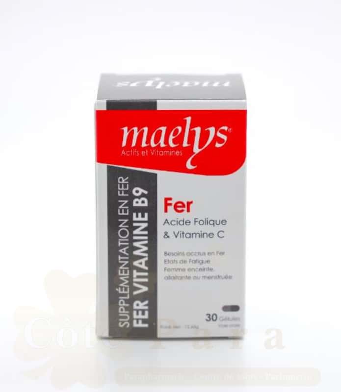 MAELYS FER 30 GÉLULES – MAELYS – vue 1