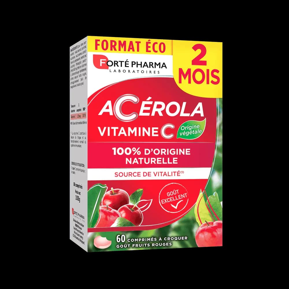 FORTE PHARMA ACEROLA 60 COMPRIMES