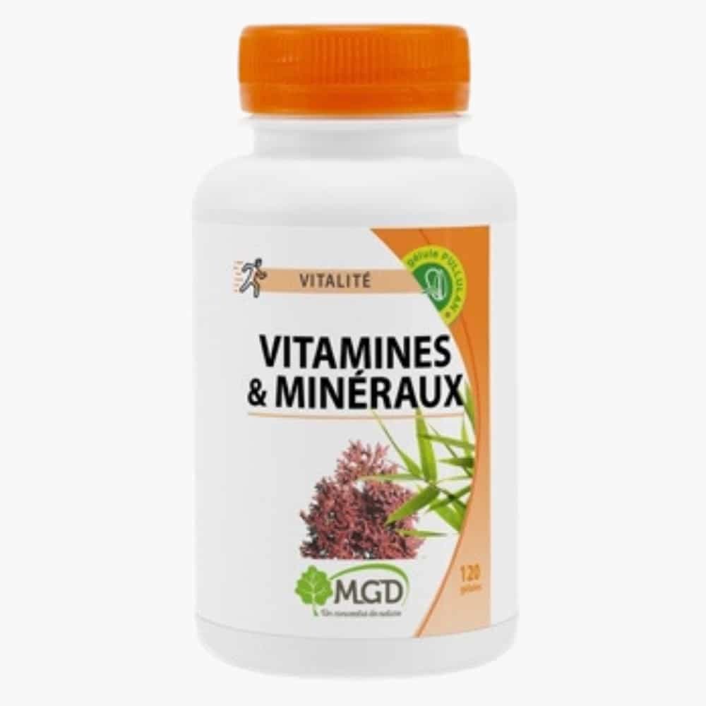 MGD VITAMINES & MINERAUX 120 GELULES