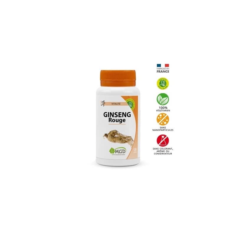 MGD GINSENG ROUGE 120 GELULES