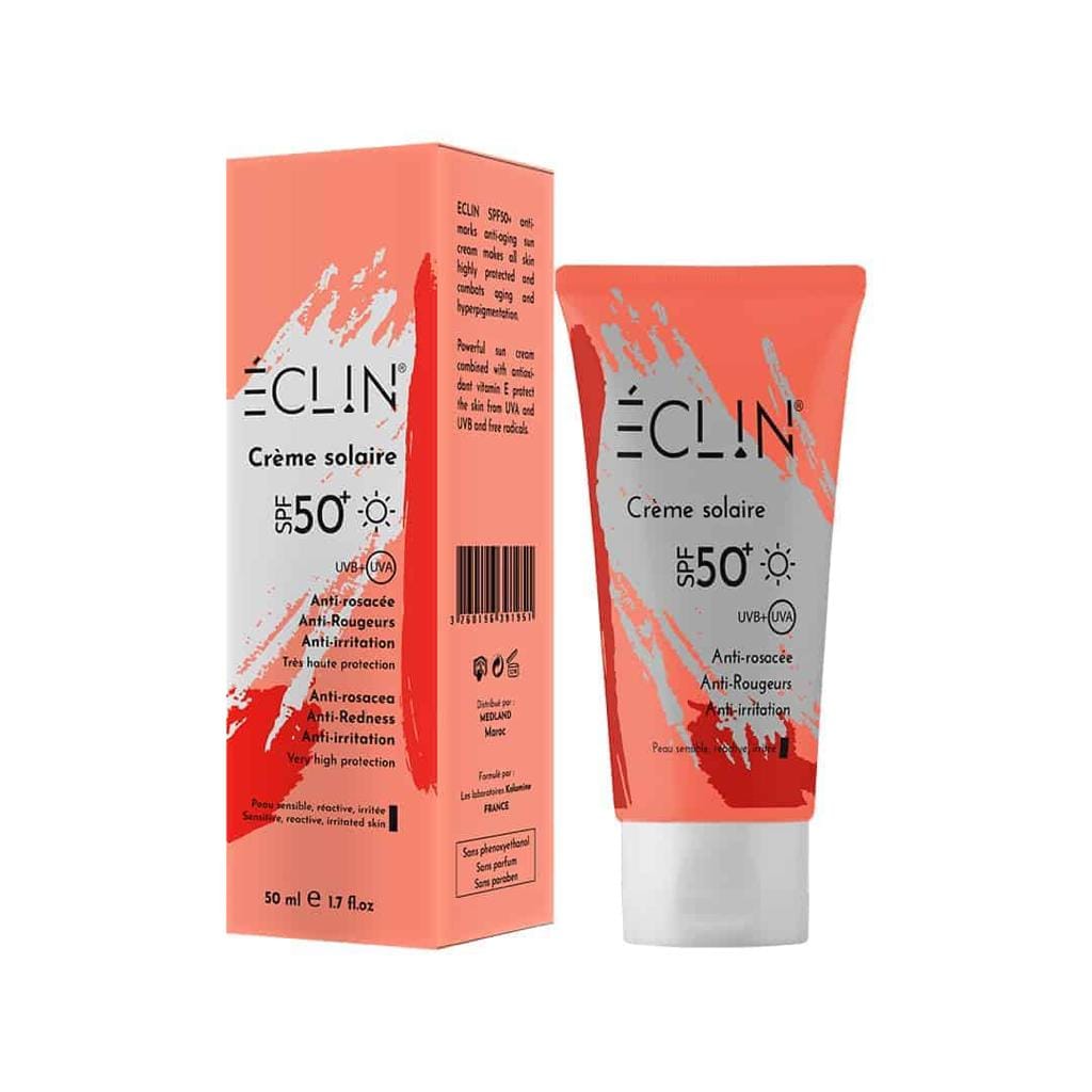 ECLIN ANTI-REDNESS SUNSCREEN 50ML – ECLIN – vue 1