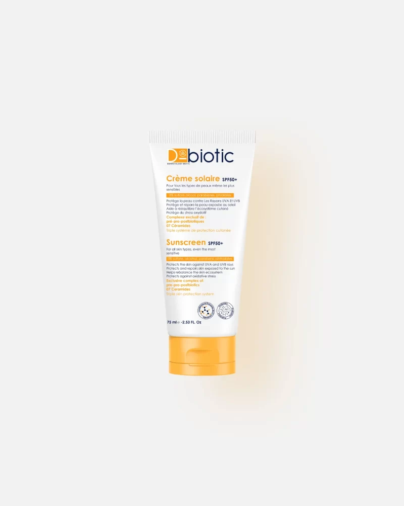 D-BIOTIC SUN CREAM SPF50+ 75ML – D BIOTIC – vue 1