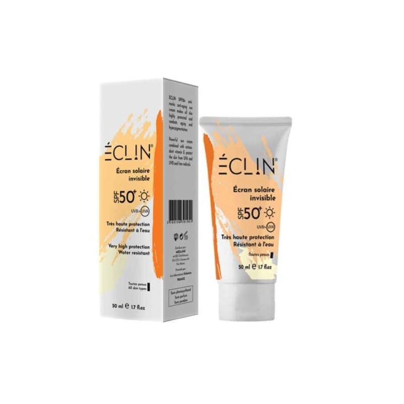 ECLIN INVISIBLE SUNSCREEN SPF50+ 50ML – ECLIN – vue 1