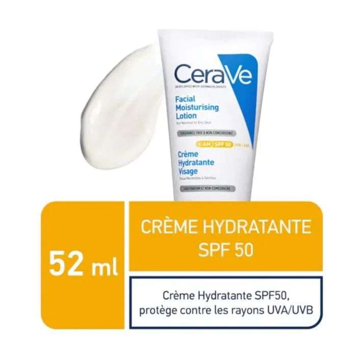 CERAVE CREME HYDRATANTE VISAGE 50SPF 52ML view 1