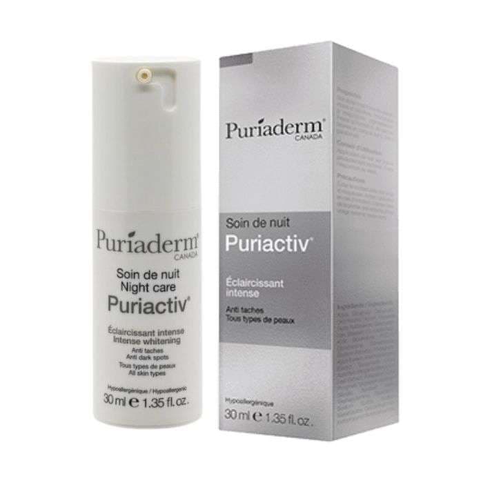 PURIADERM PURIACTIV SOIN DE NUIT ECLAIRCISSANT 30ML view 1