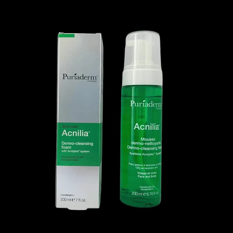 PURIADERM MOUSSE NETTOYANTE ACNILIA 200ML