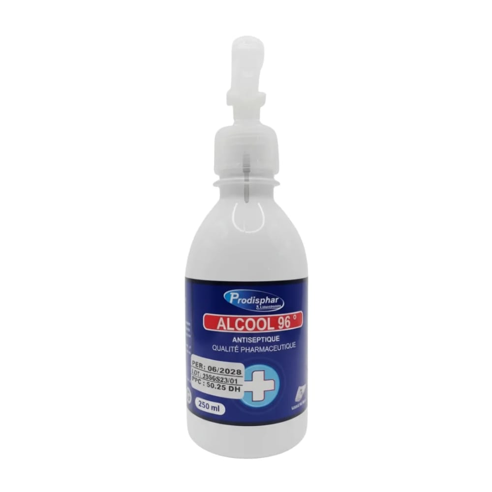 PRODISPHAR ALCOOL 70% VOL 250ML – PRODISPHAR – vue 1