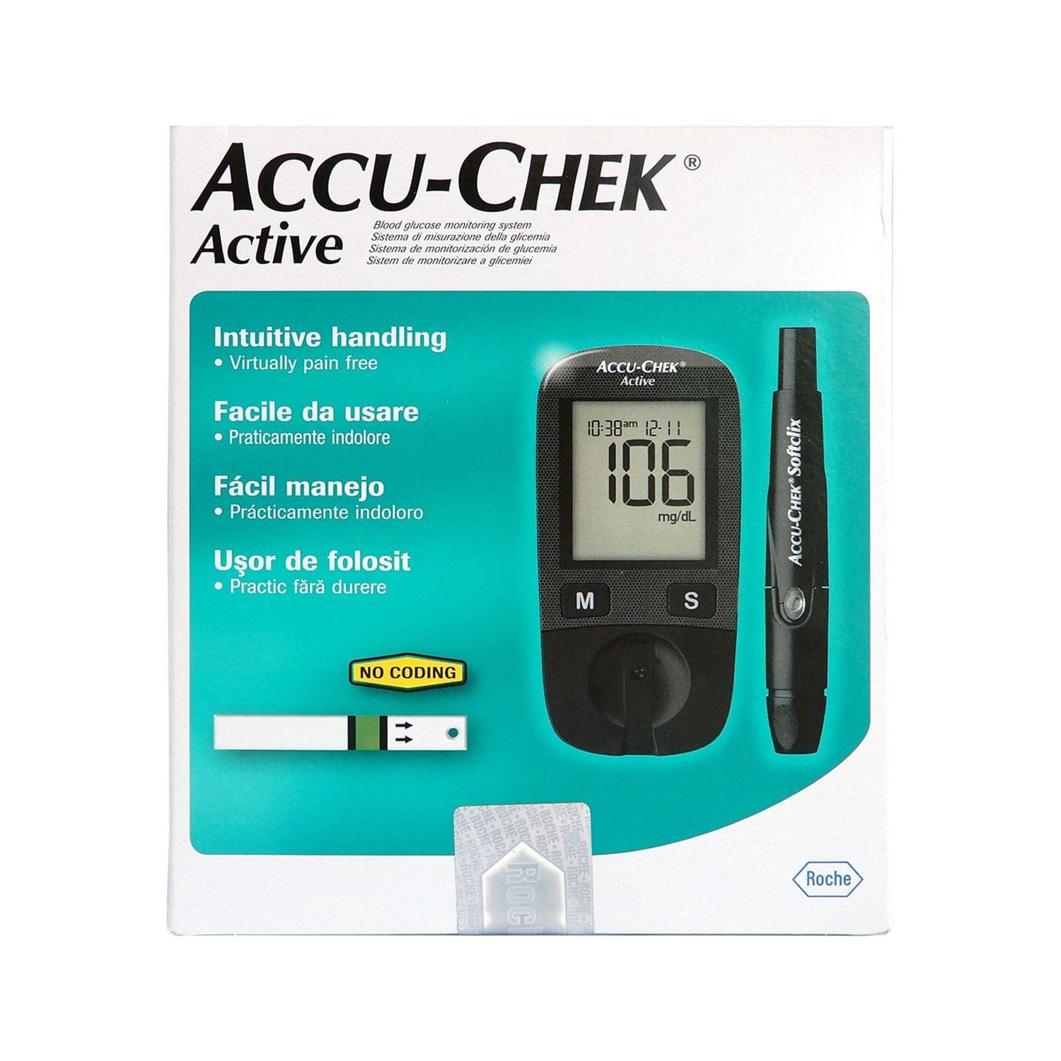 ACCU CHEK ACTIVE APPAREIL MG/DL – ACCU-CHECK – vue 1