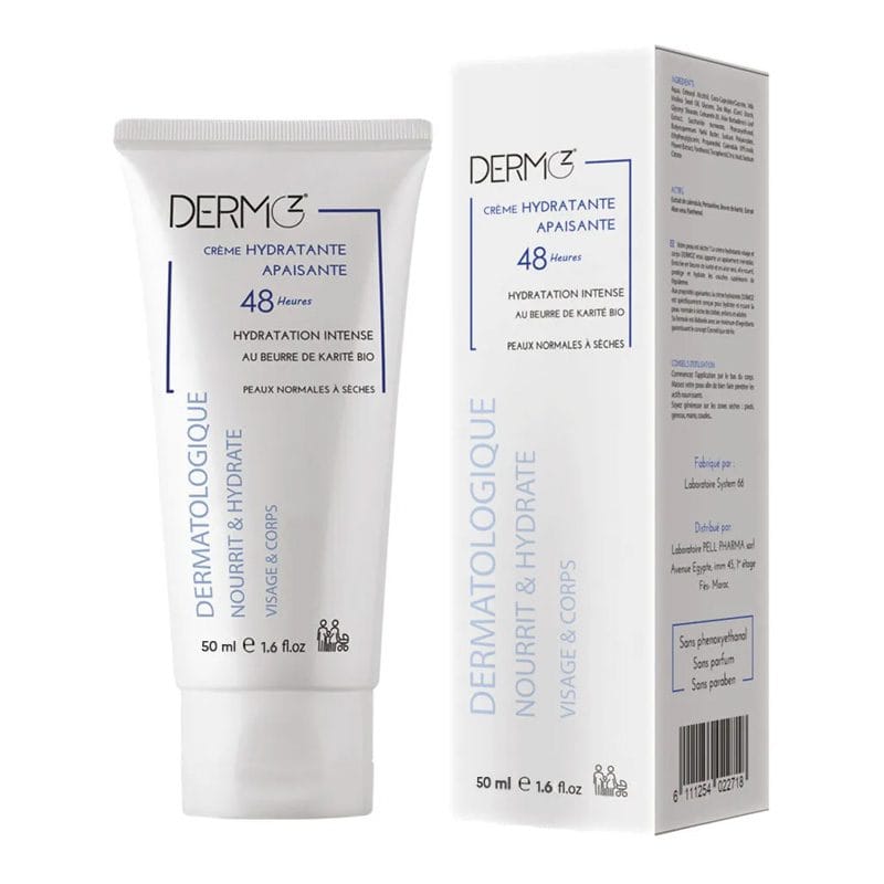 DERMOZ CREME HYDRA 50ML 48H – DERMO Z – vue 1