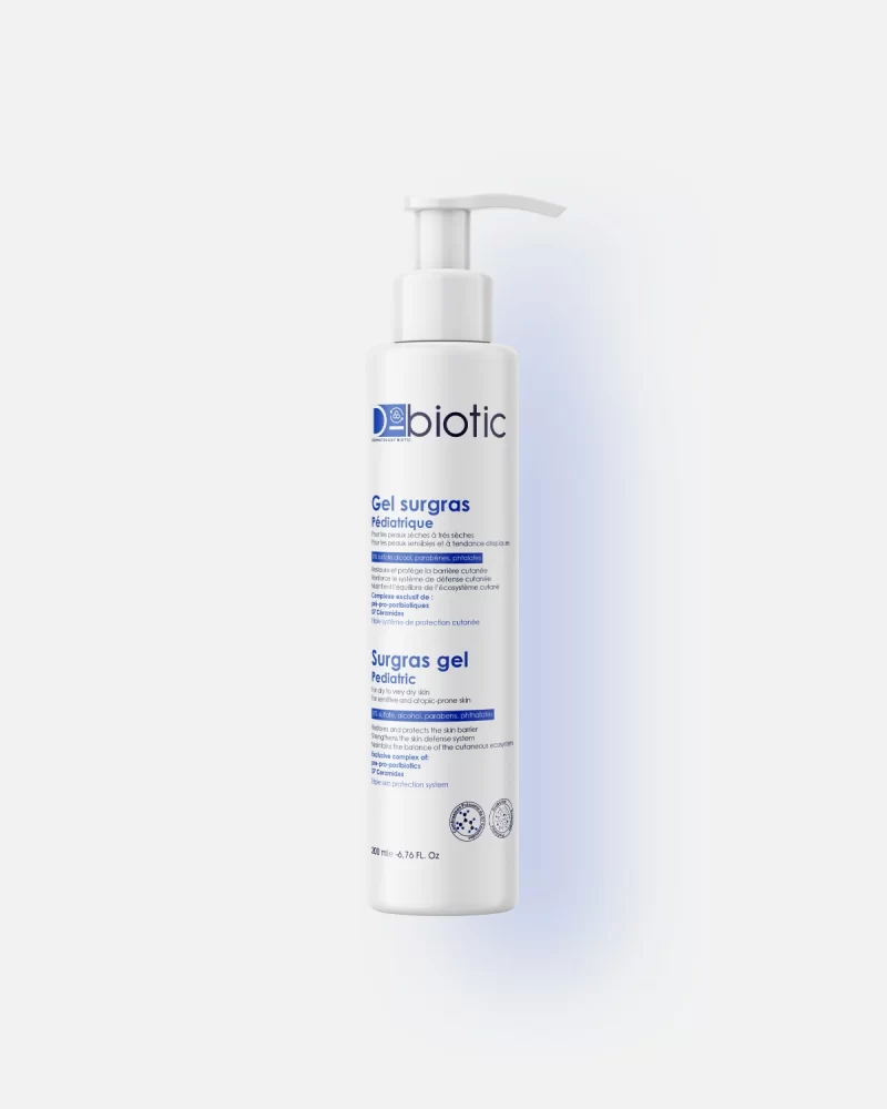 D-BIOTIC PEDIATRIC SUPERFATTED GEL 200ML – D BIOTIC – vue 1