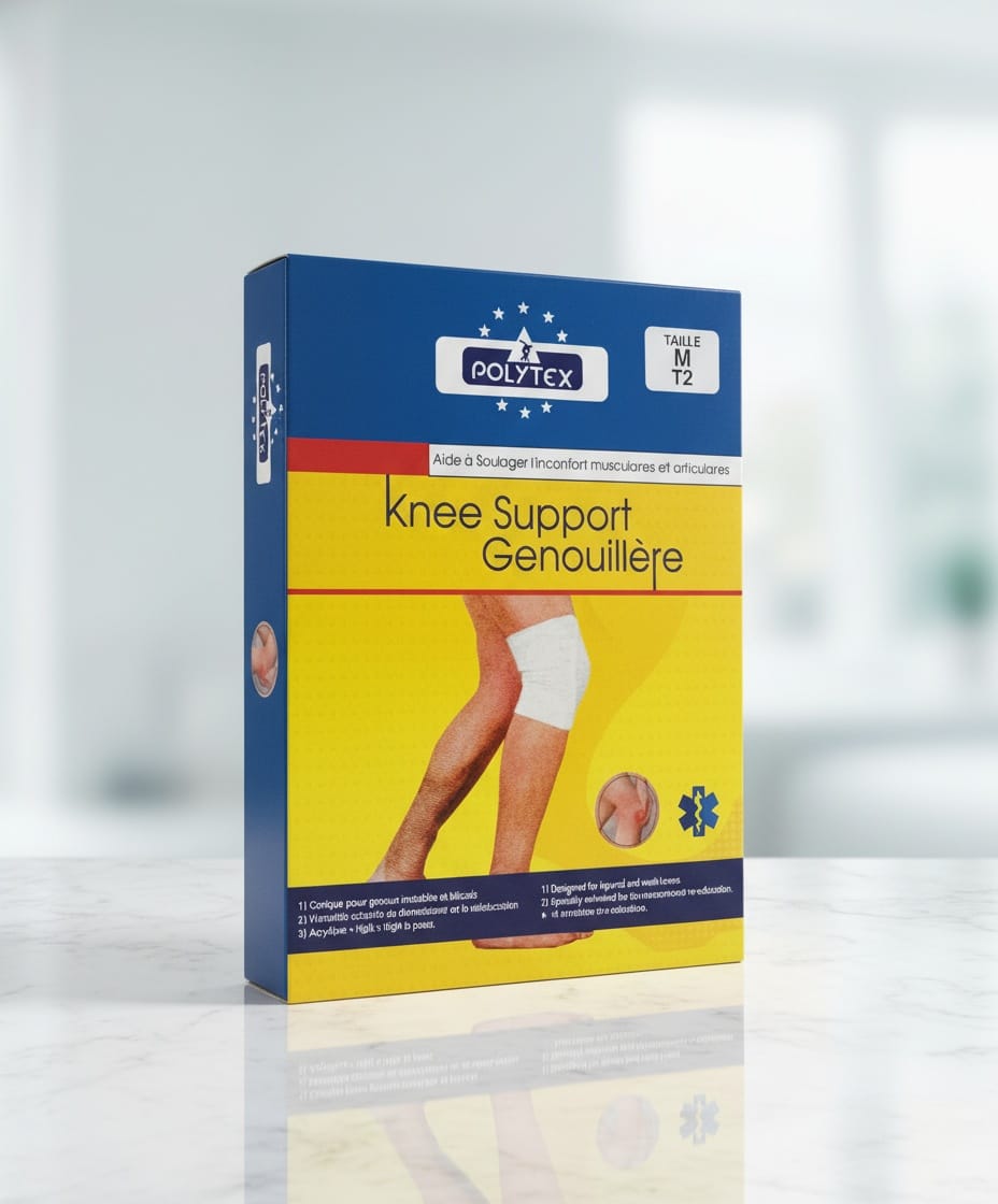 POLYTEX KNEE SUPPORT GENOUILLÈRE SIZE M – POLYTEX – vue 1